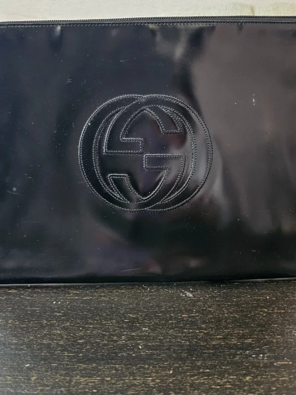 Gucci envelope clutch